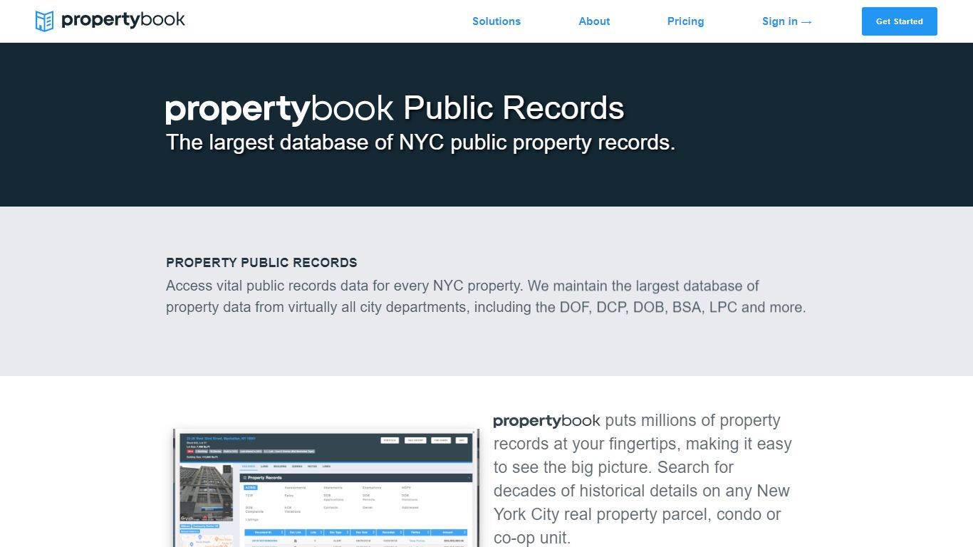 PropertyBook | Public Records